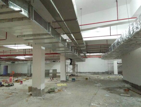 贛州（zhōu）九天禦景地下室通（tōng）風安裝案例