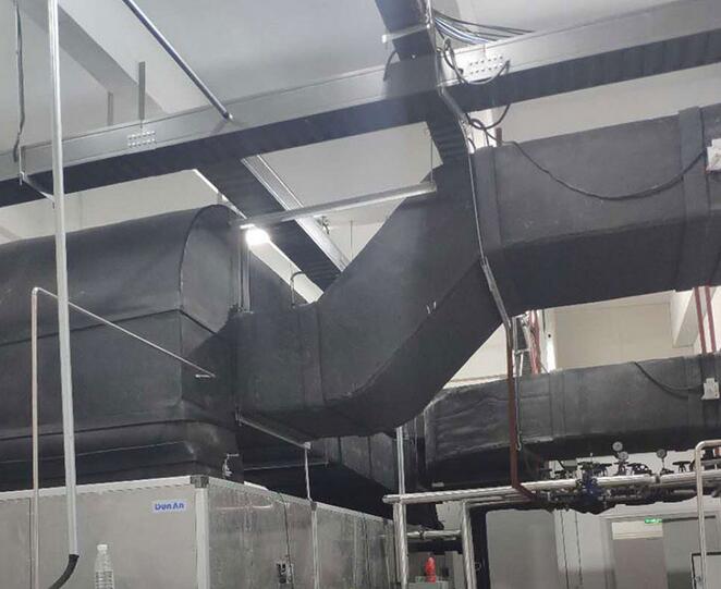 江中製藥廠淨化風管安裝案例